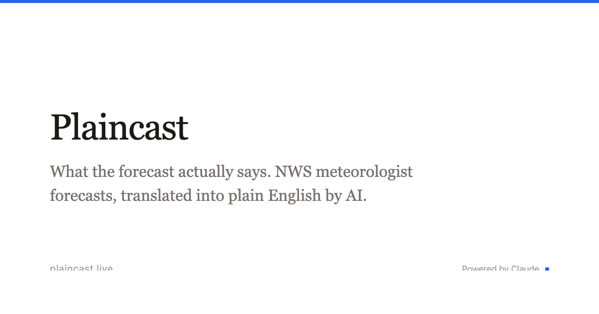 plaincast.live image